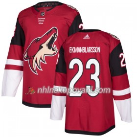 Arizona Coyotes Dresy Oliver Ekman-Larsson 23 Adidas 2017-2018 Maroon Authentic - Pánské